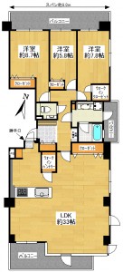 22西小岩アーバンライフ間取図